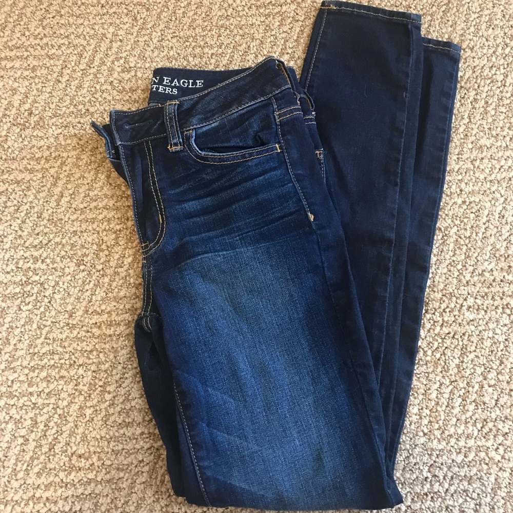 American eagle high rise skinny jean